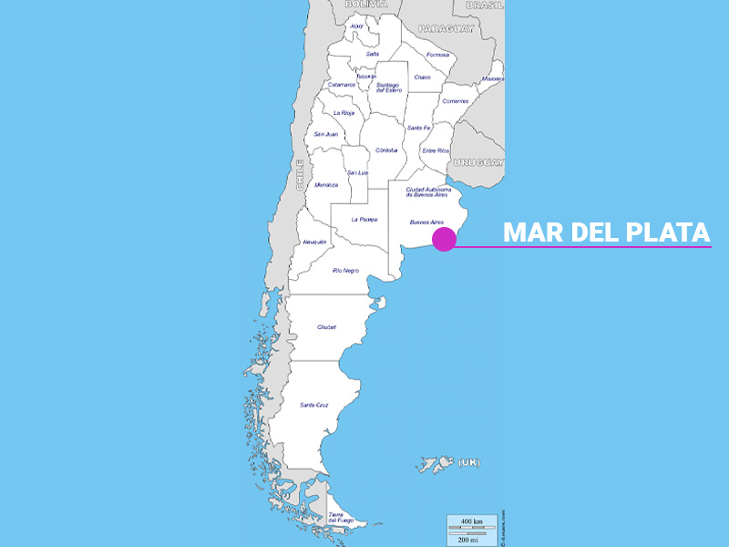 Mapa Argentina - Catamarca