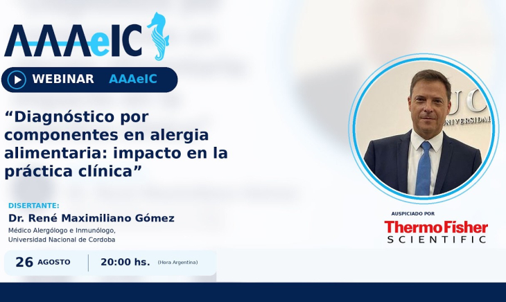 Webinar: Diagnostico por componentes en alergia alimentaria: impacto en la práctica clínica